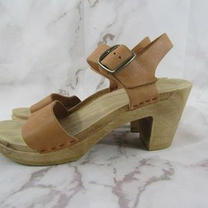 no 6 two strap clog